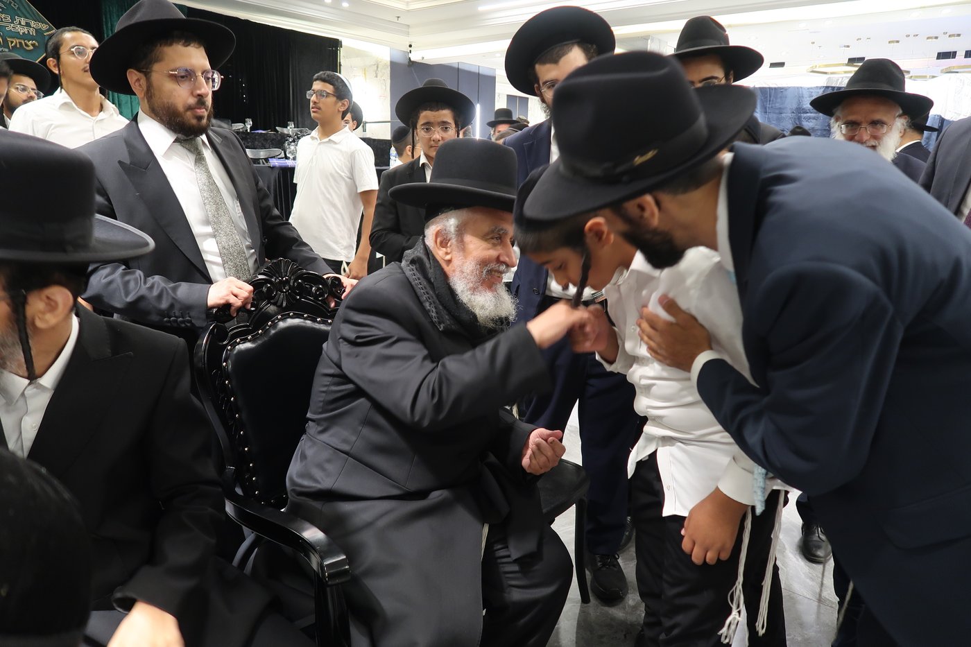 מעמד הקבלת פני רבו אצל הגאון רבי יצחק רצאבי שליט"א