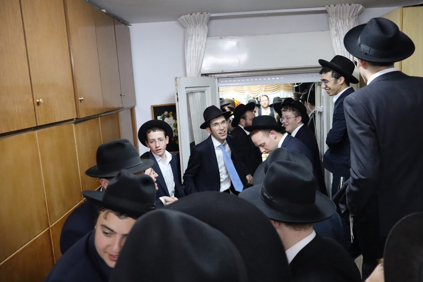חול המועד סוכות אצל הגאון רבי בנימין דוד אלישיב שליט"א | צילום: באדיבות המצלם