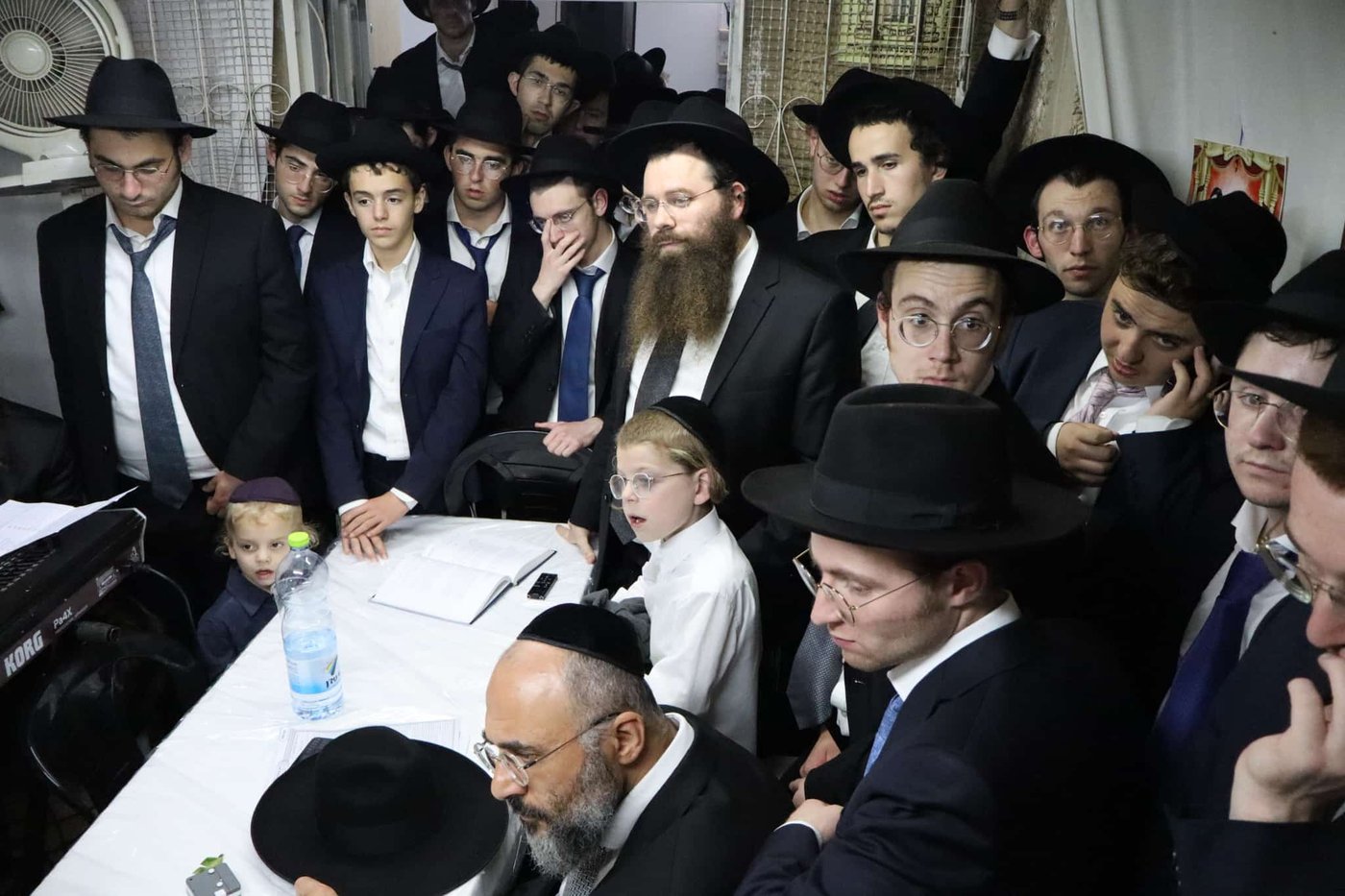 חול המועד סוכות אצל הגאון רבי בנימין דוד אלישיב שליט"א | צילום: באדיבות המצלם