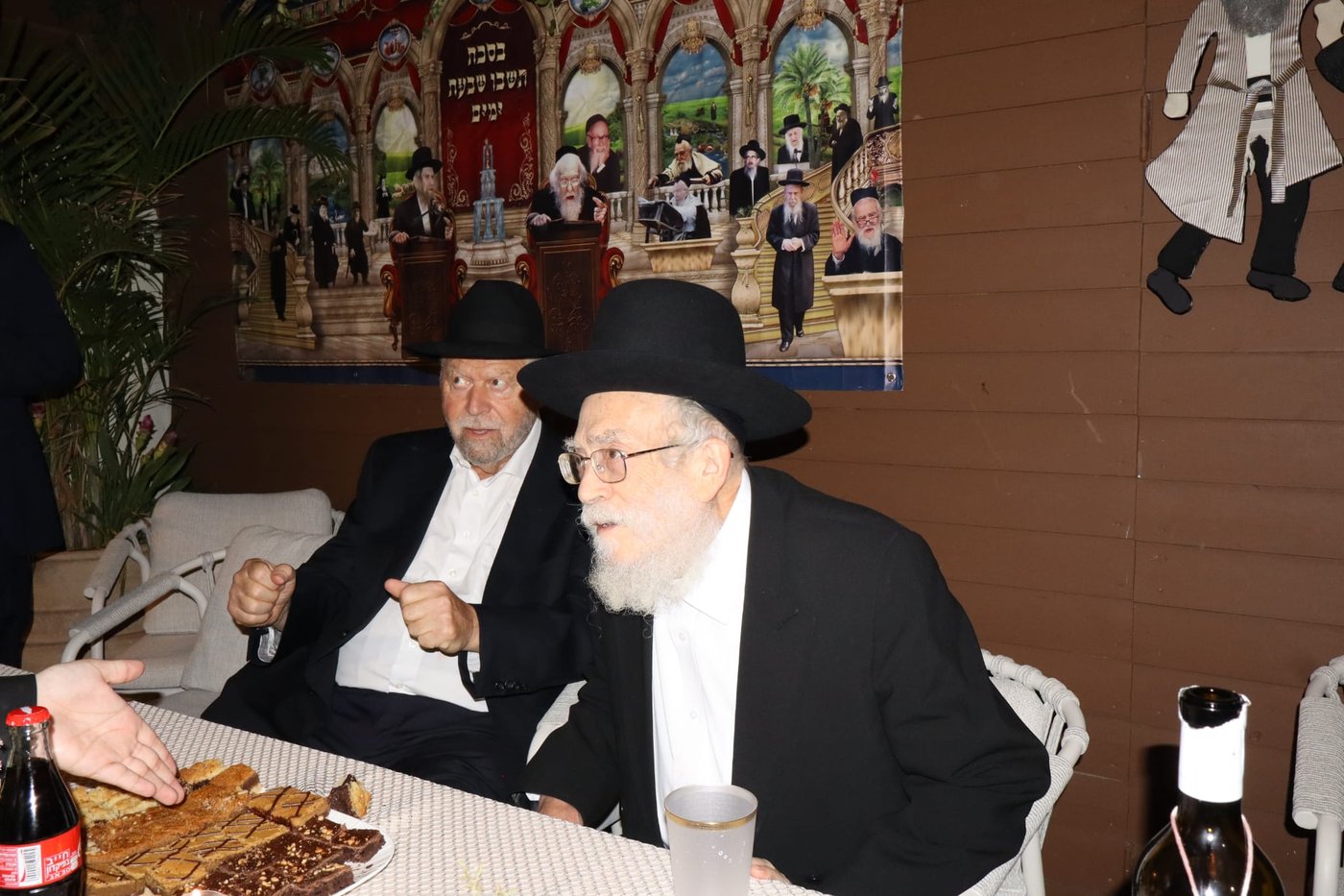 חול המועד סוכות אצל הגאון רבי בנימין דוד אלישיב שליט"א | צילום: באדיבות המצלם