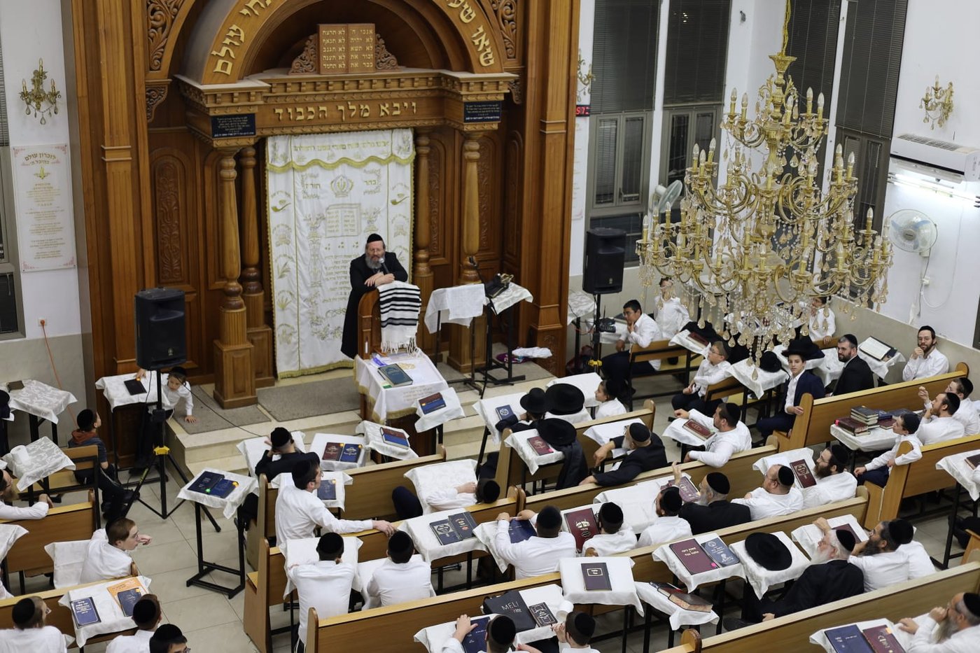 הגאון ר' מנחם כהן בזכרון יעקב | צילום: ישראל מלך
