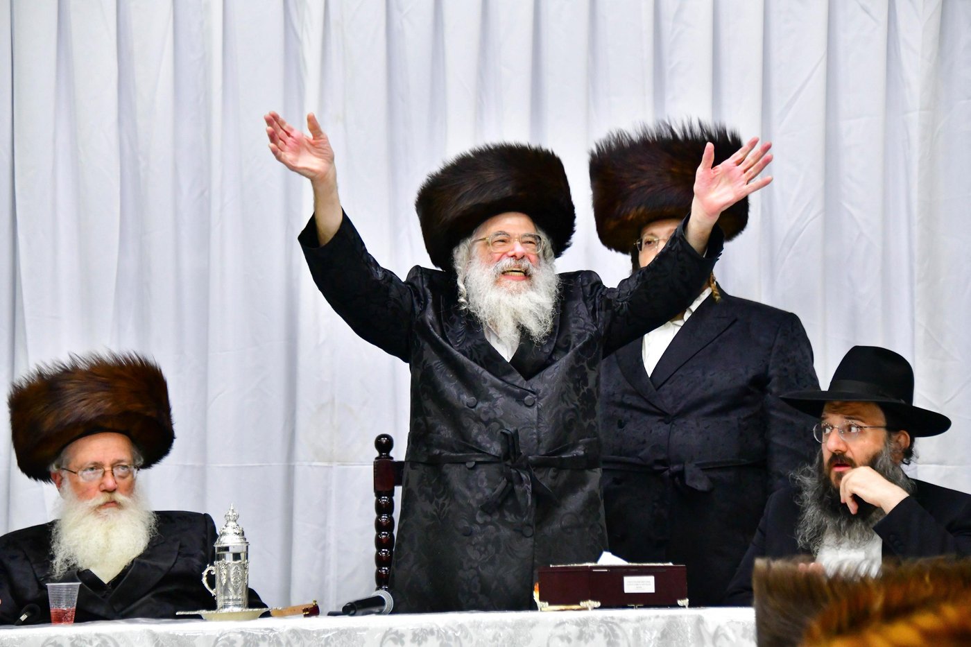 שמחת בית השואבה בחוג חתם סופר | צילום: שוקי לרר