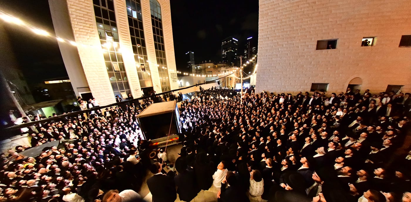 הקבלת פני רבו אצל הגאון רבי דב לנדו שליט"א | צילום: שוקי לרר