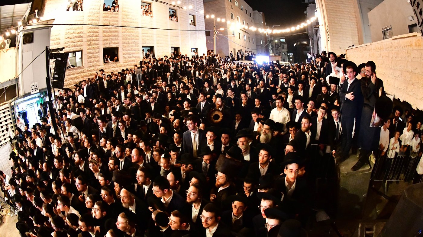 הקבלת פני רבו אצל הגאון רבי דב לנדו שליט"א | צילום: שוקי לרר