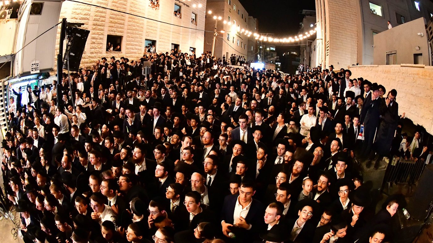 הקבלת פני רבו אצל הגאון רבי דב לנדו שליט"א | צילום: שוקי לרר