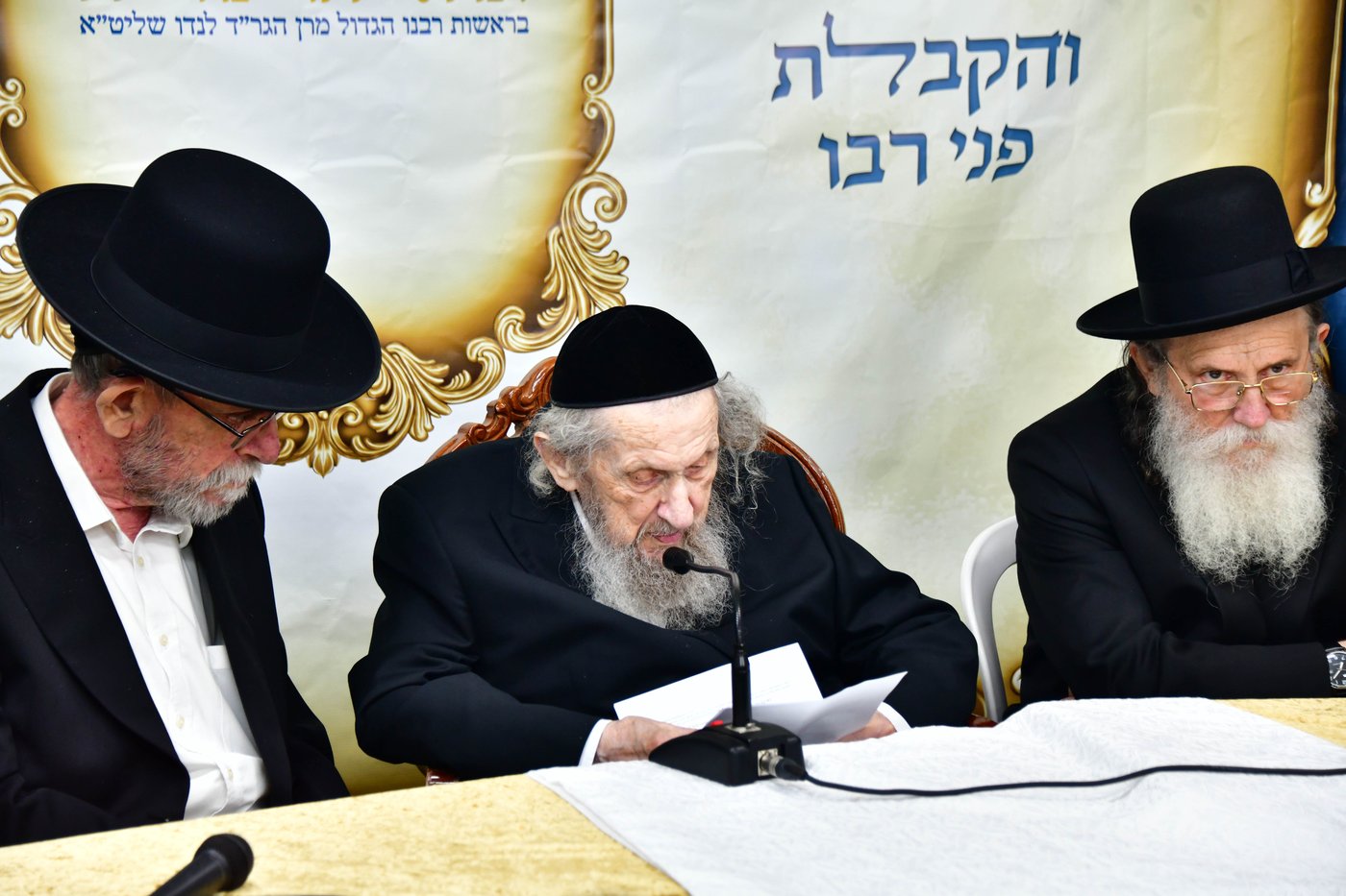 ריתחא דאורייתא בסוכתו של הגאון רבי דב לנדו שליט"א | צילום: שוקי לרר