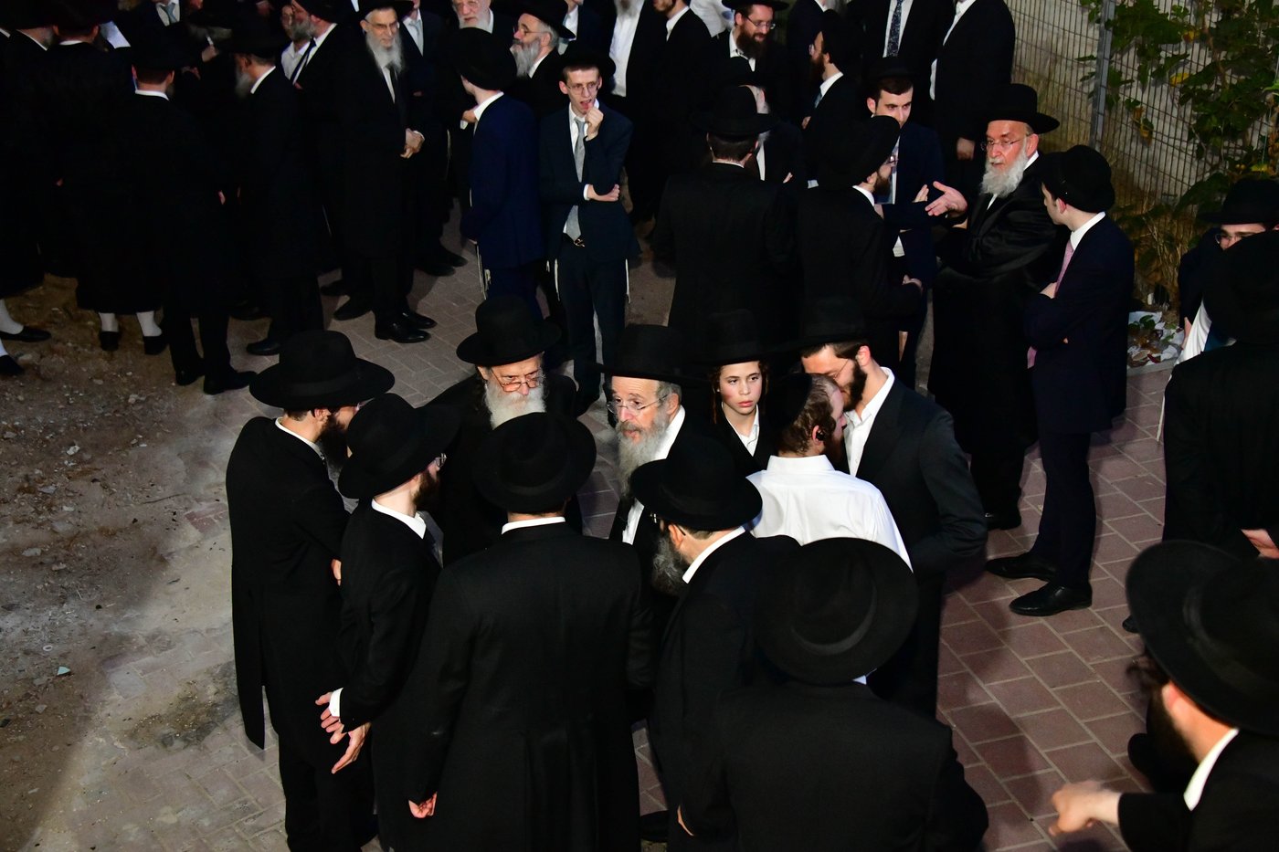 ריתחא דאורייתא בסוכתו של הגאון רבי דב לנדו שליט"א | צילום: שוקי לרר
