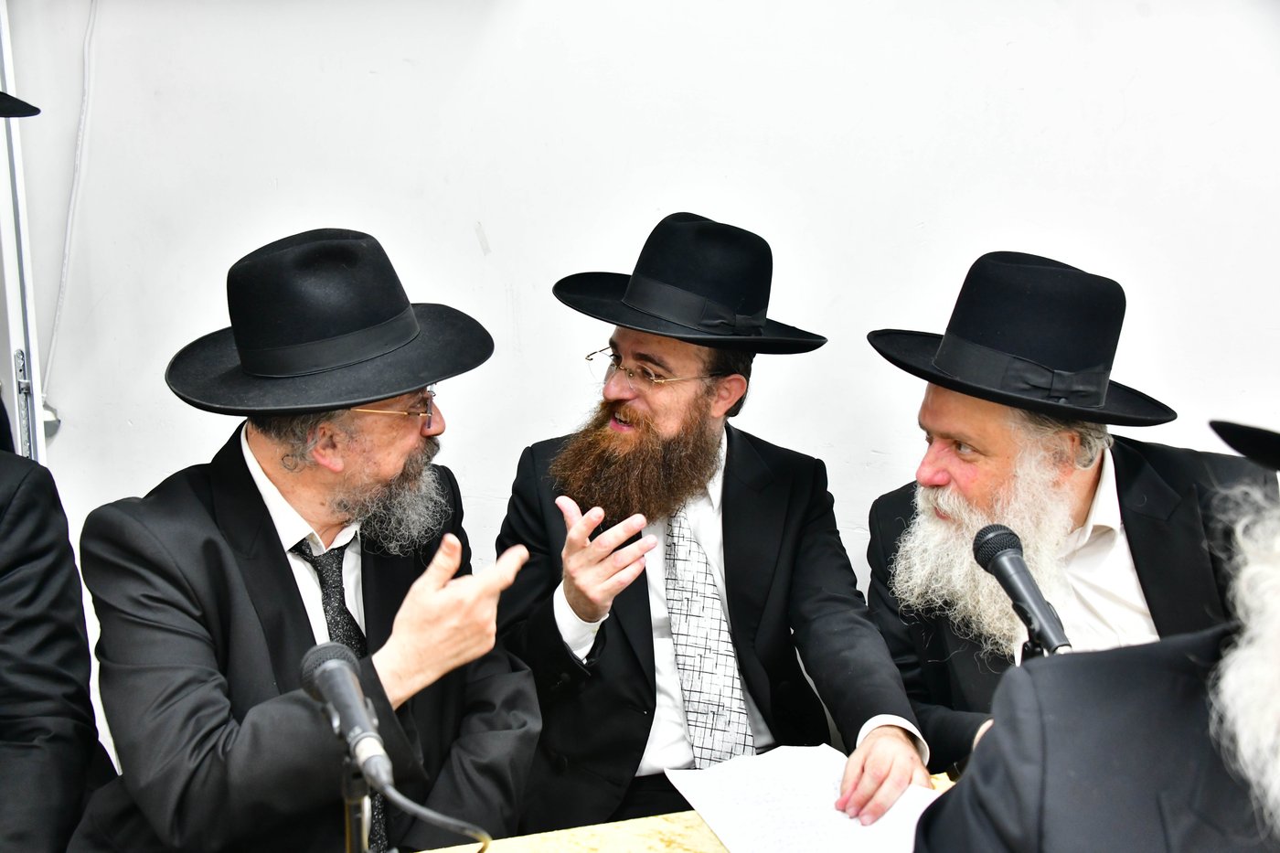 ריתחא דאורייתא בסוכתו של הגאון רבי דב לנדו שליט"א | צילום: שוקי לרר