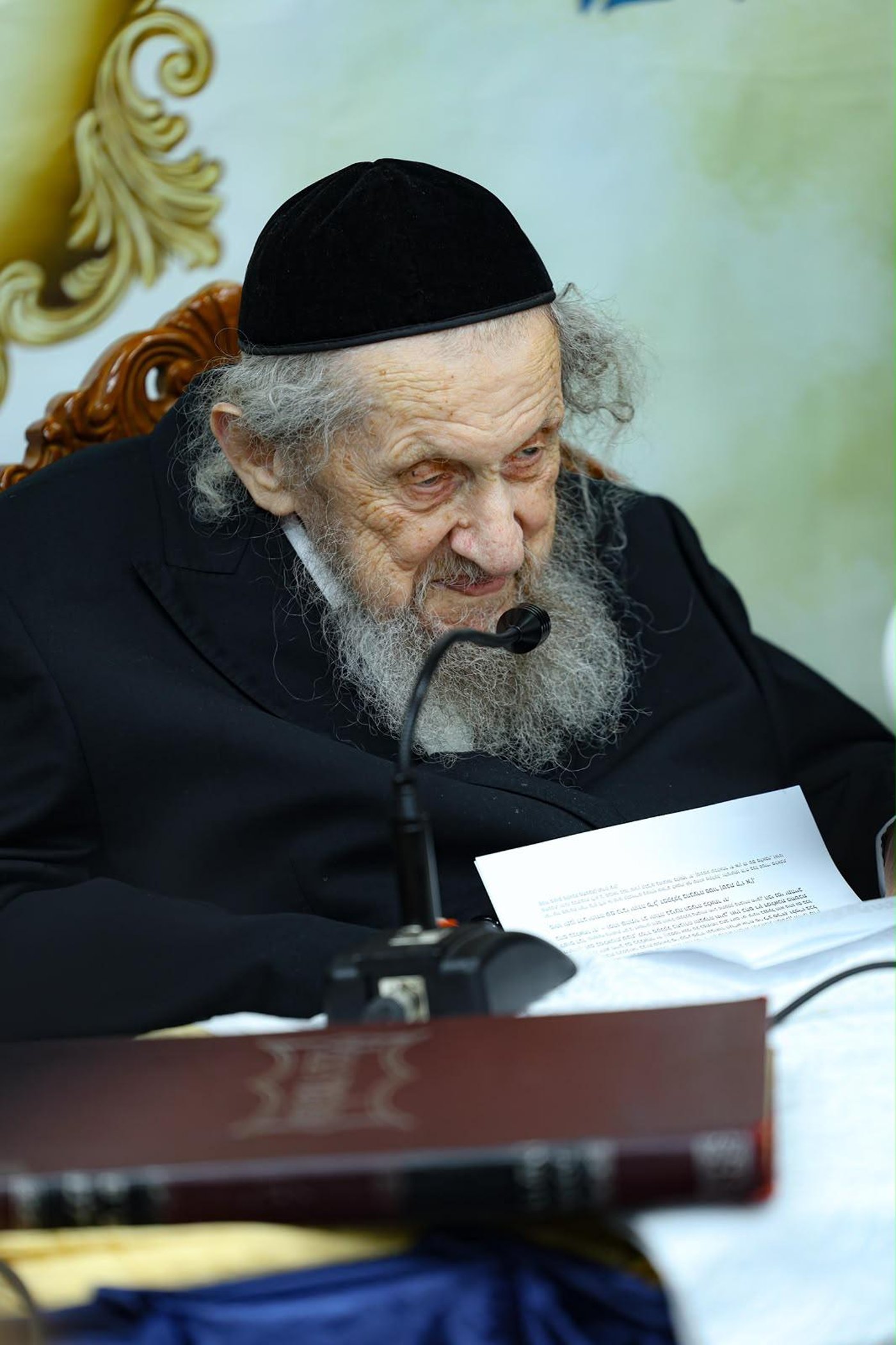 ריתחא דאורייתא בסוכתו של הגאון רבי דב לנדו שליט"א | צילום: ינון שובלי