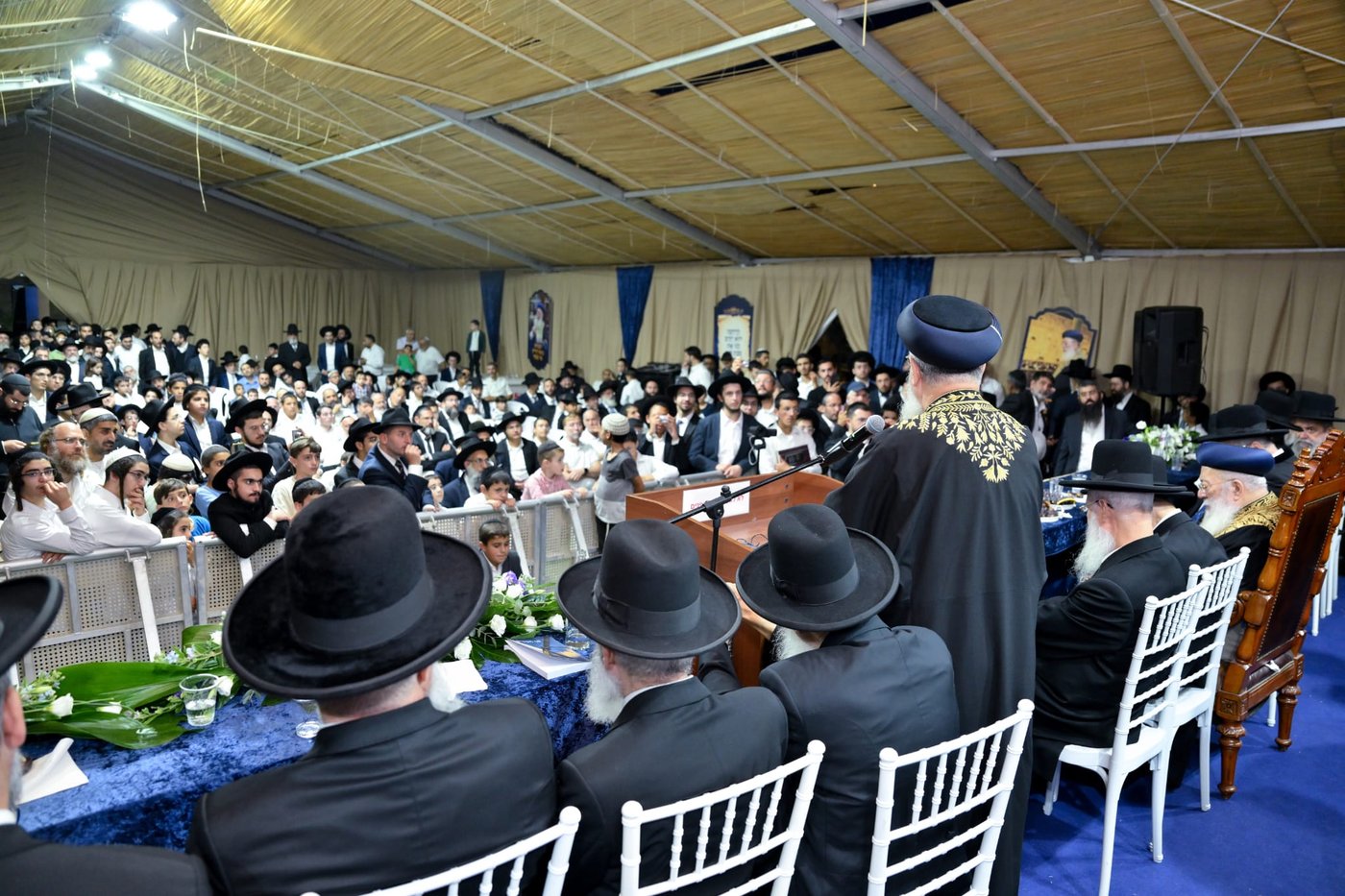 הקבלת פני רבו אצל הראשון לציון הגר"ש עמאר | צילום: שלומי בוארון