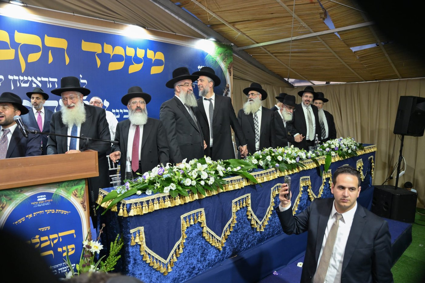 הקבלת פני רבו אצל הראשון לציון הגר"ש עמאר | צילום: שלומי בוארון