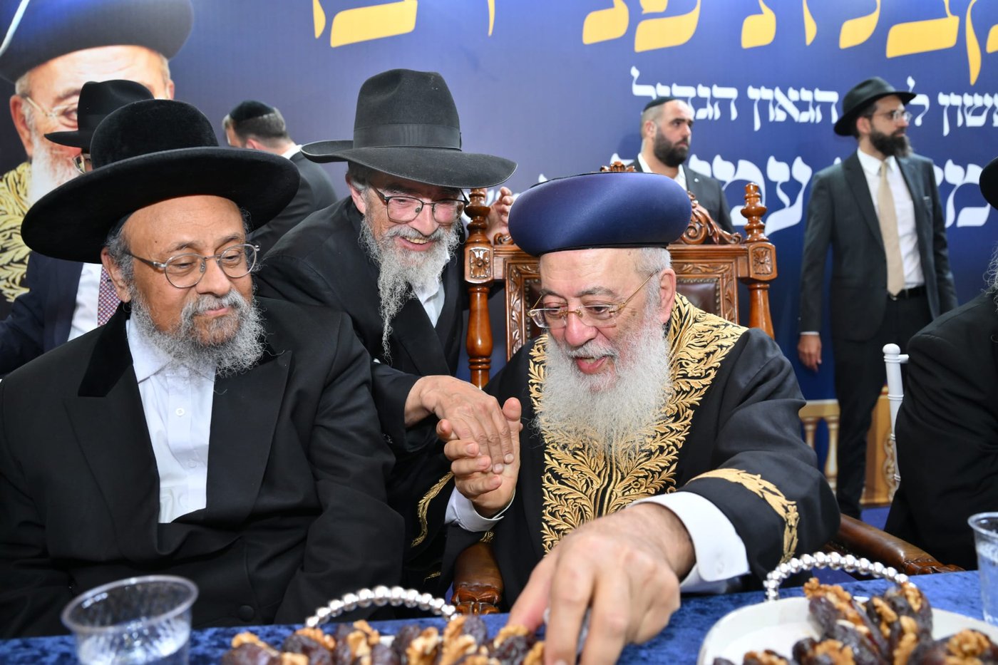 הקבלת פני רבו אצל הראשון לציון הגר"ש עמאר | צילום: שלומי בוארון