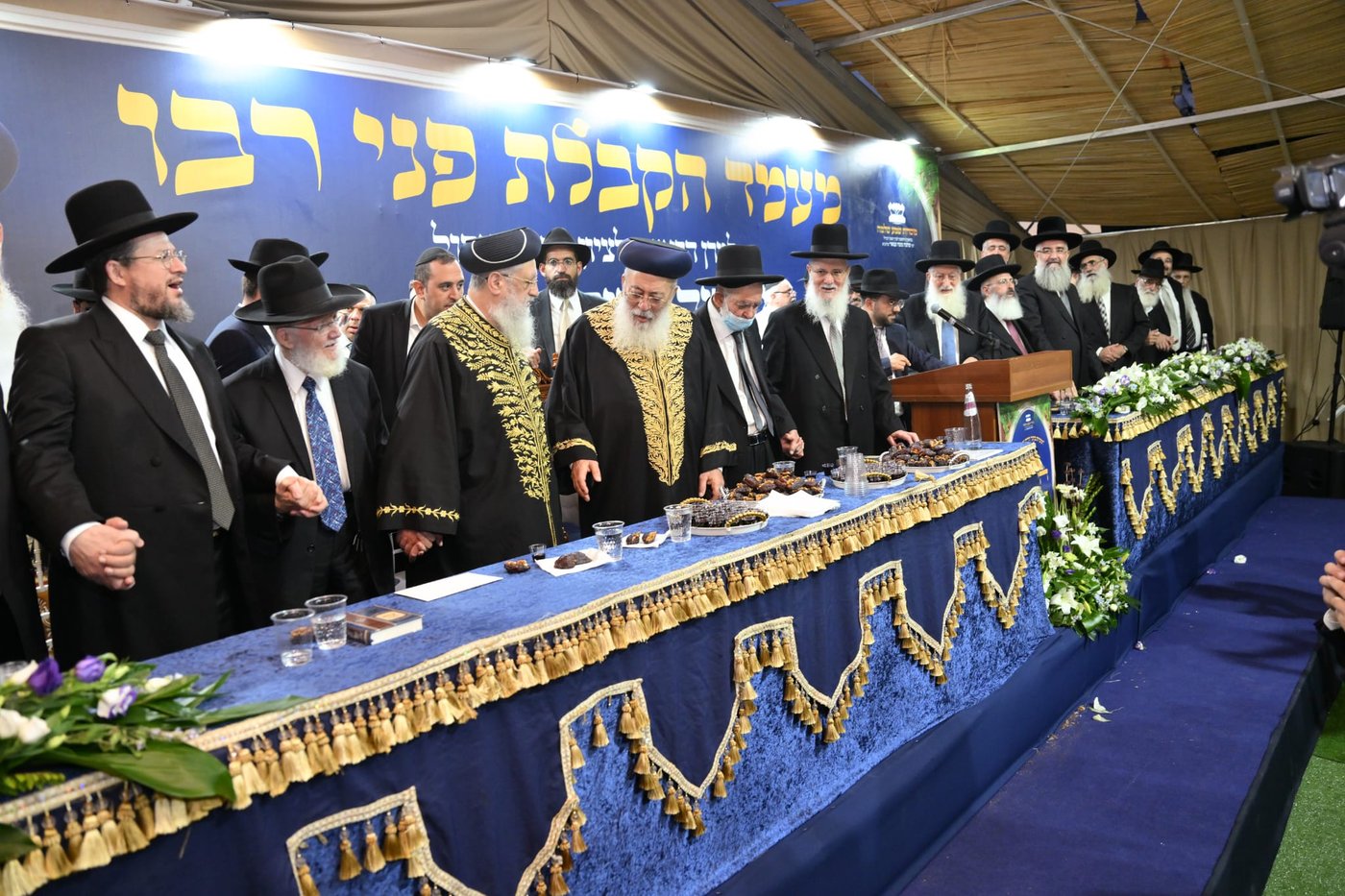 הקבלת פני רבו אצל הראשון לציון הגר"ש עמאר | צילום: שלומי בוארון
