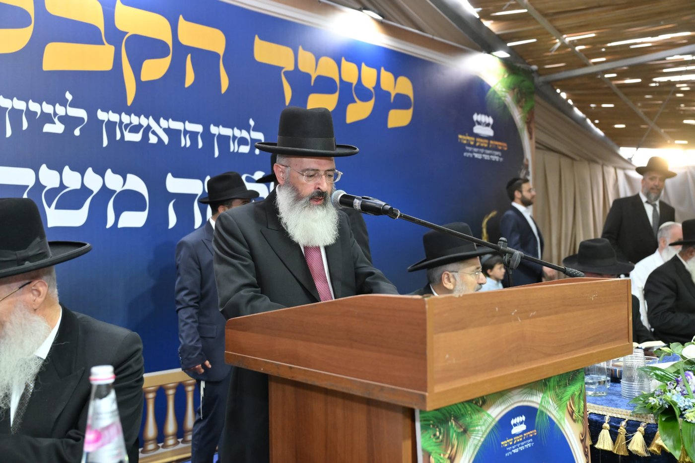 הקבלת פני רבו אצל הראשון לציון הגר"ש עמאר | צילום: שלומי בוארון