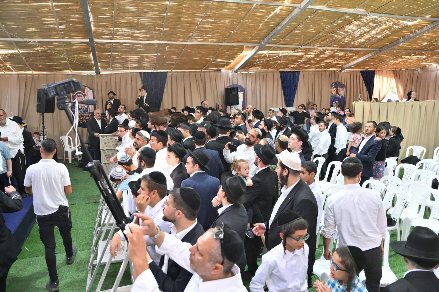 הקבלת פני רבו אצל הראשון לציון הגר"ש עמאר | צילום: שלומי בוארון