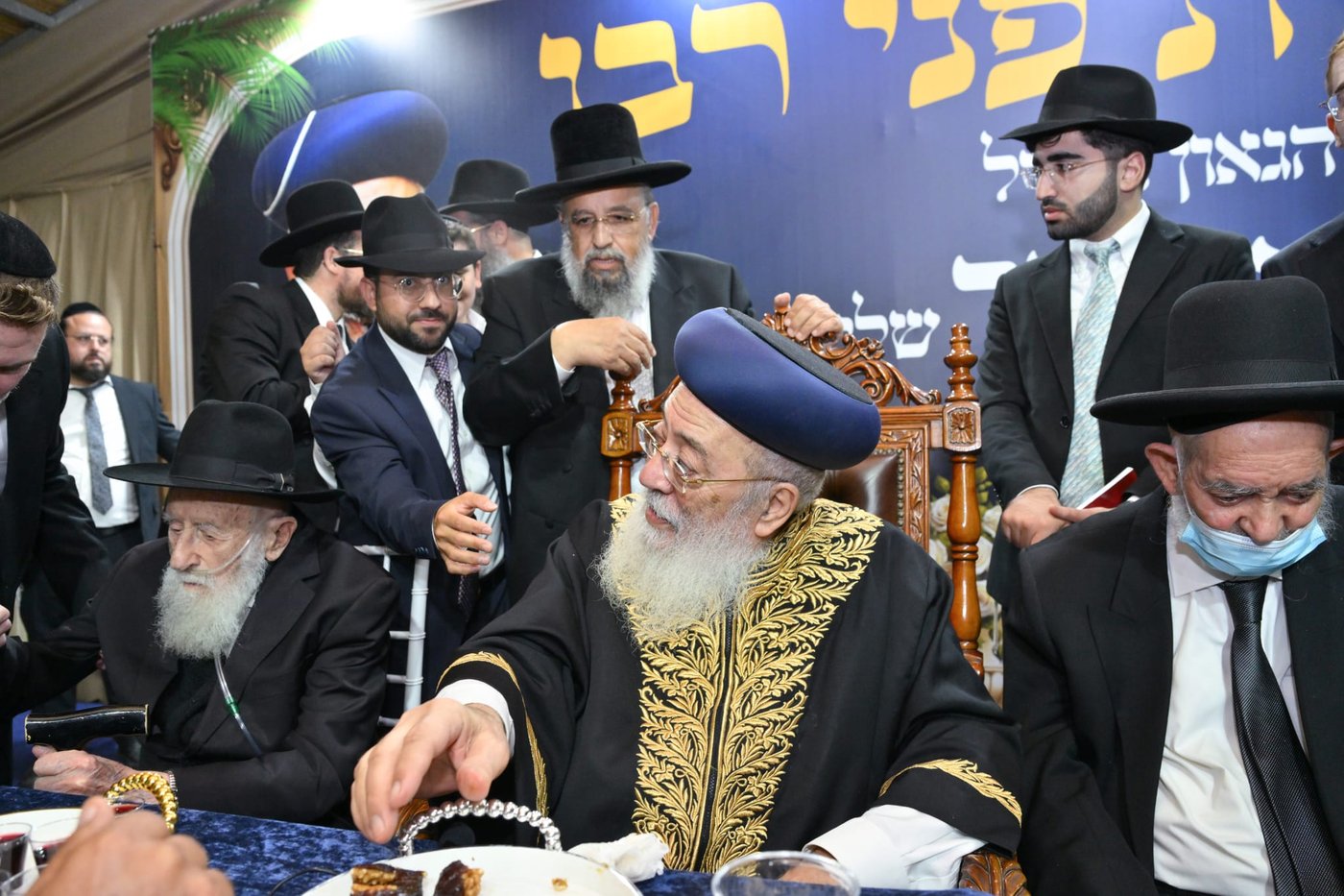 הקבלת פני רבו אצל הראשון לציון הגר"ש עמאר | צילום: שלומי בוארון