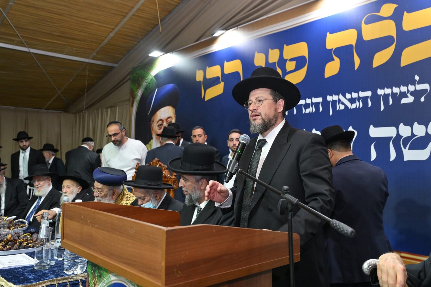 הקבלת פני רבו אצל הראשון לציון הגר"ש עמאר | צילום: שלומי בוארון