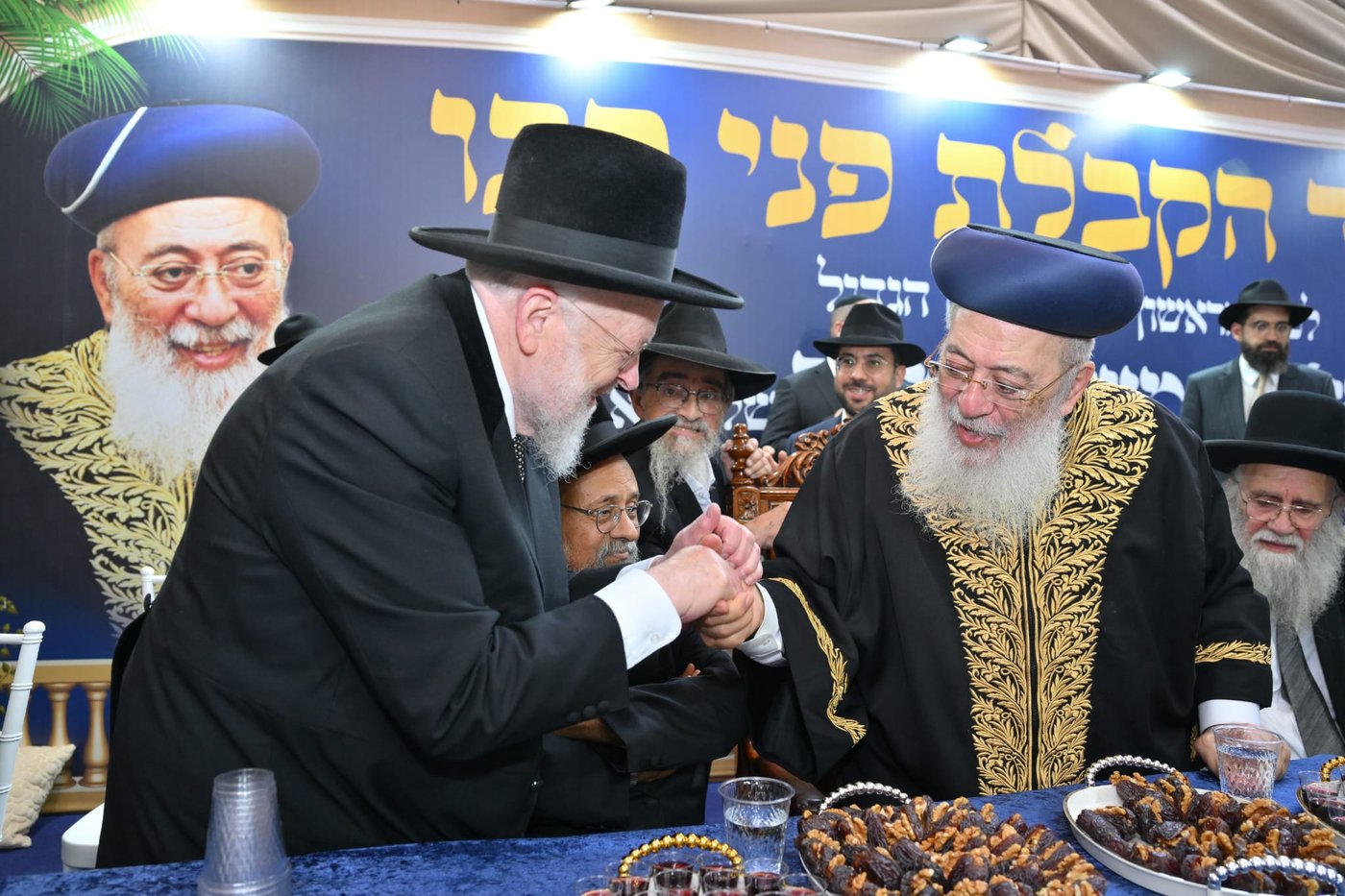 הקבלת פני רבו אצל הראשון לציון הגר"ש עמאר | צילום: שלומי בוארון