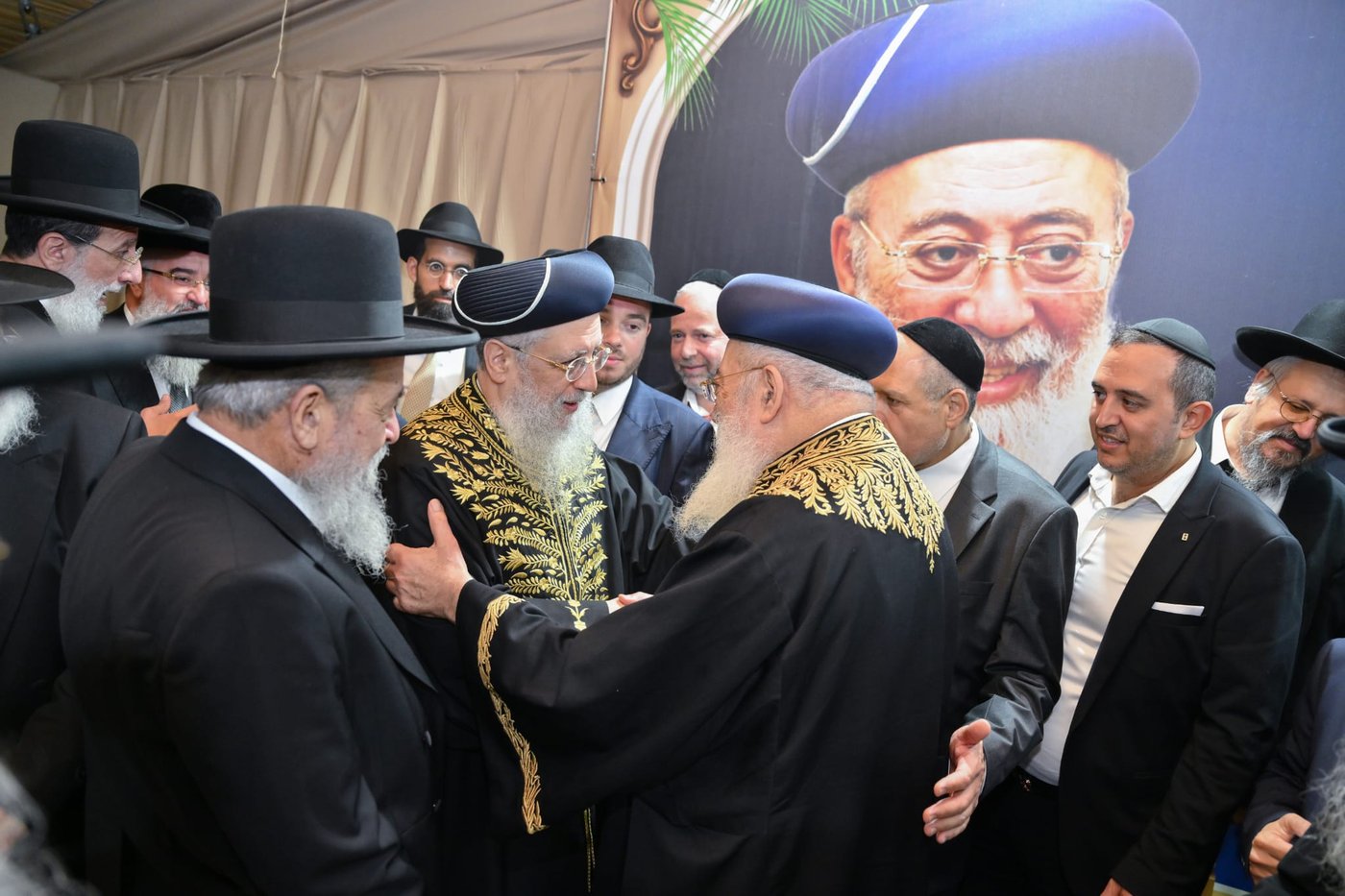 הקבלת פני רבו אצל הראשון לציון הגר"ש עמאר | צילום: שלומי בוארון