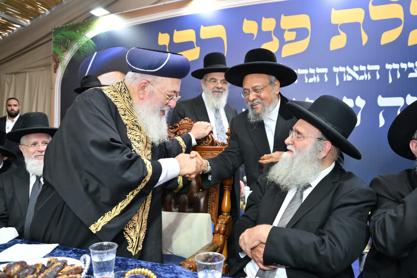 הקבלת פני רבו אצל הראשון לציון הגר"ש עמאר | צילום: שלומי בוארון