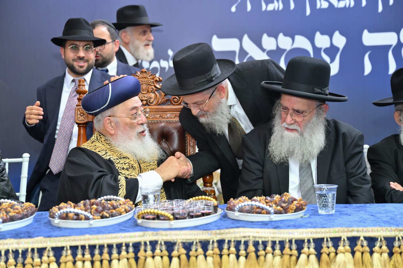הקבלת פני רבו אצל הראשון לציון הגר"ש עמאר | צילום: שלומי בוארון