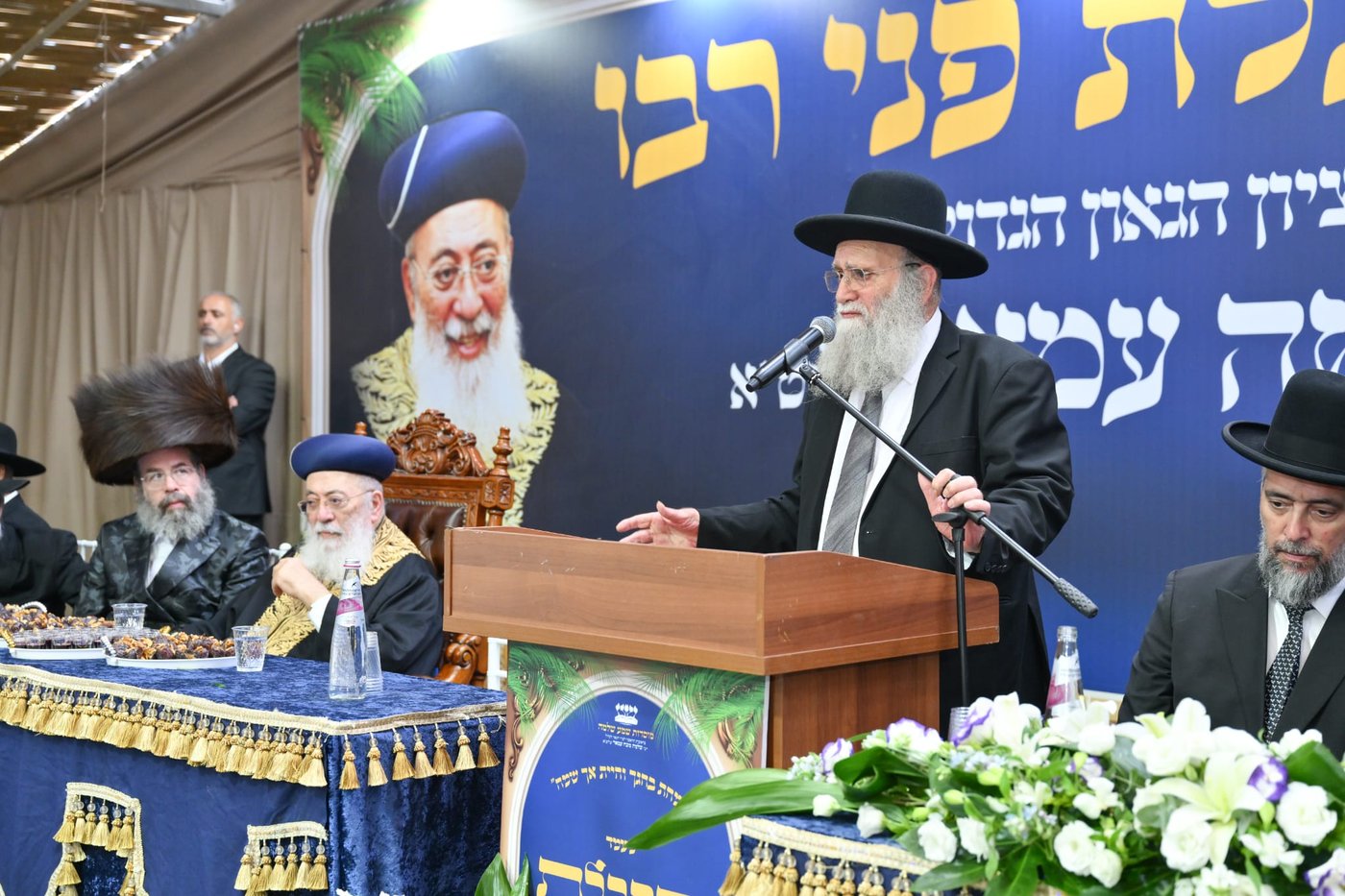 הקבלת פני רבו אצל הראשון לציון הגר"ש עמאר | צילום: שלומי בוארון