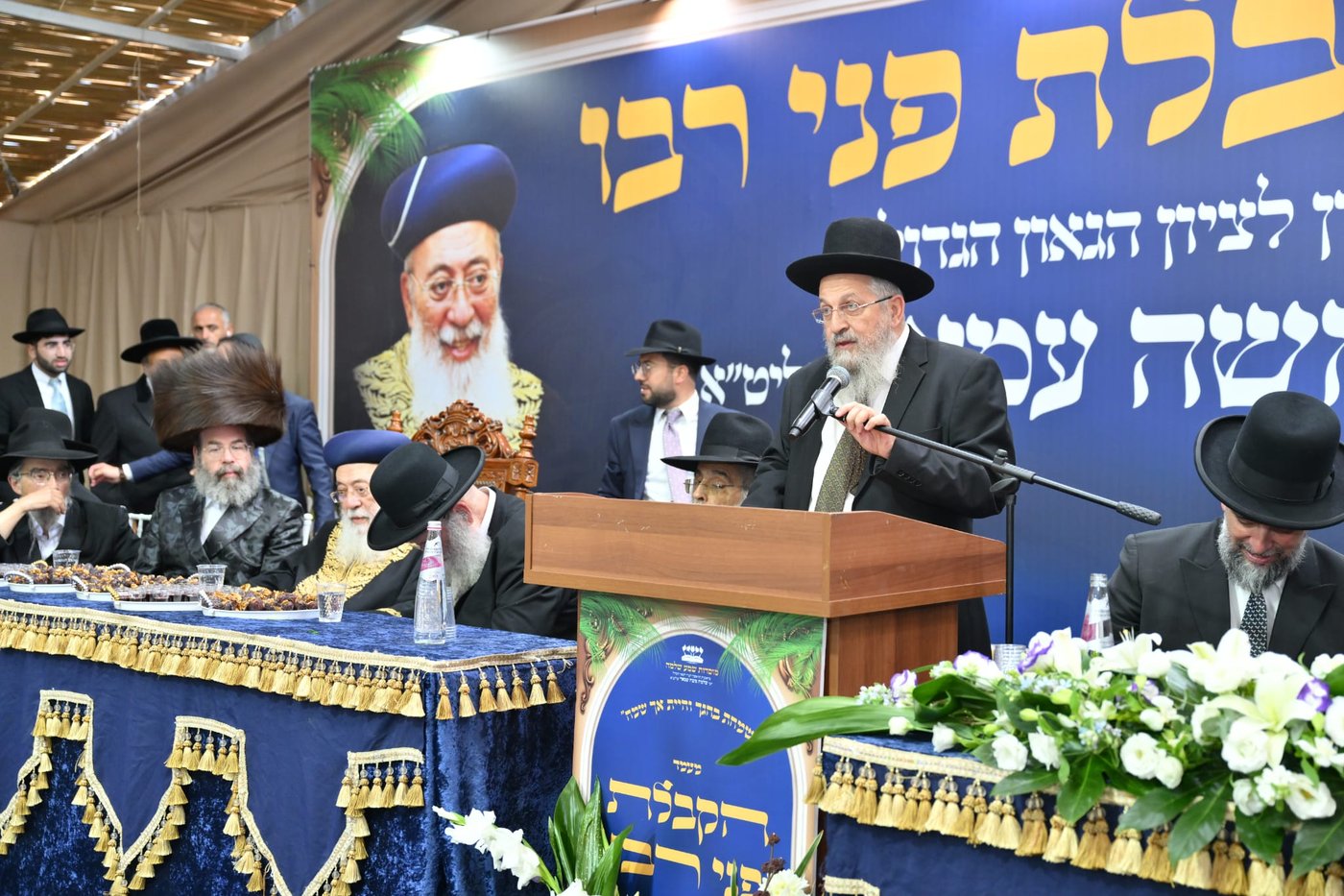 הקבלת פני רבו אצל הראשון לציון הגר"ש עמאר | צילום: שלומי בוארון