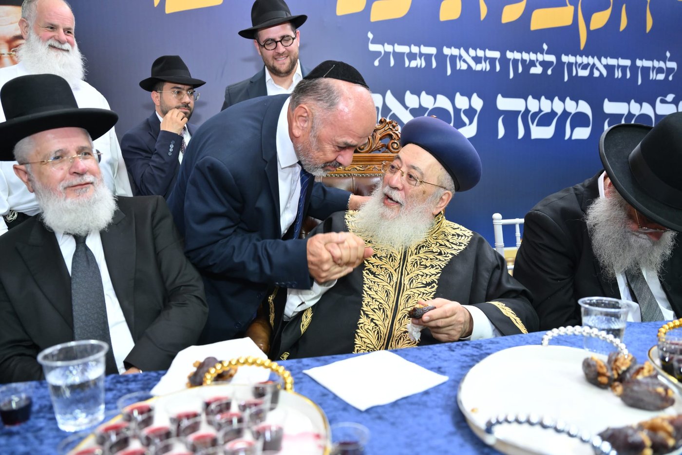 הקבלת פני רבו אצל הראשון לציון הגר"ש עמאר | צילום: שלומי בוארון
