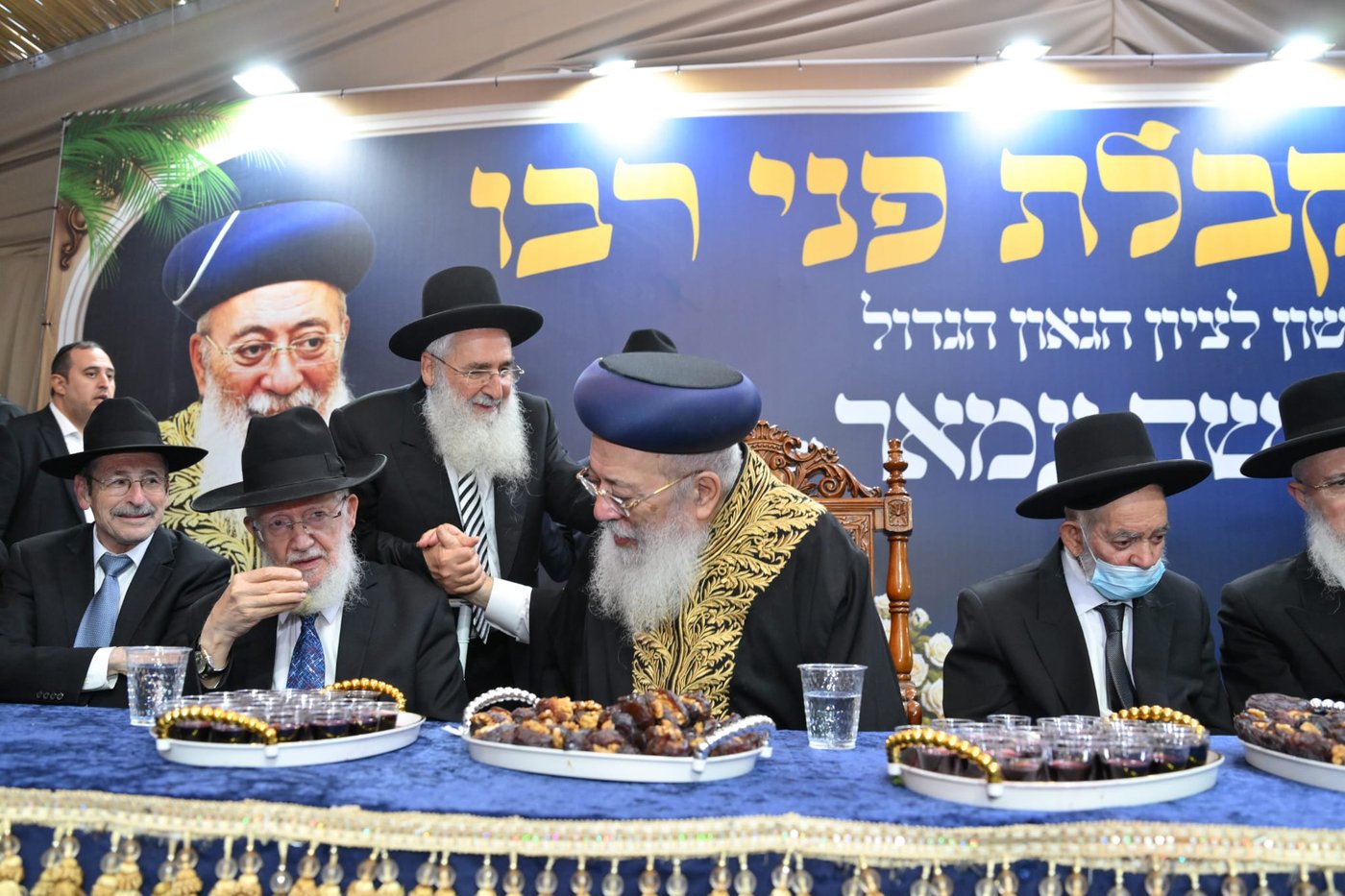 הקבלת פני רבו אצל הראשון לציון הגר"ש עמאר | צילום: שלומי בוארון