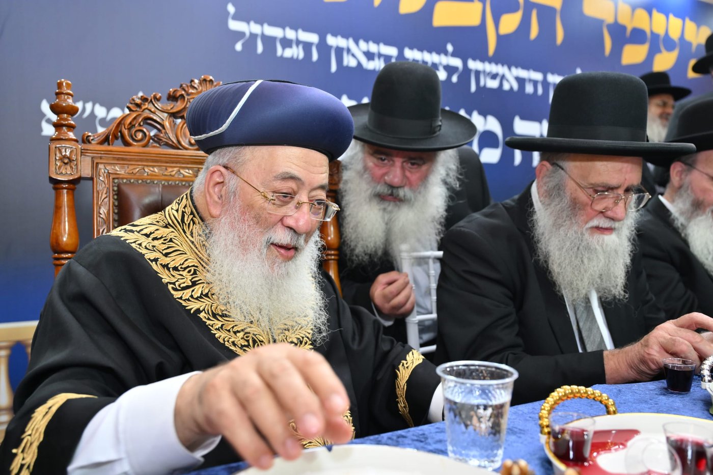 הקבלת פני רבו אצל הראשון לציון הגר"ש עמאר | צילום: שלומי בוארון