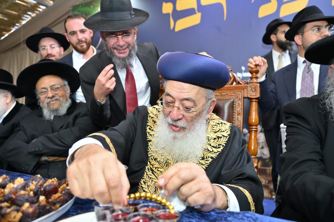 הקבלת פני רבו אצל הראשון לציון הגר"ש עמאר | צילום: שלומי בוארון