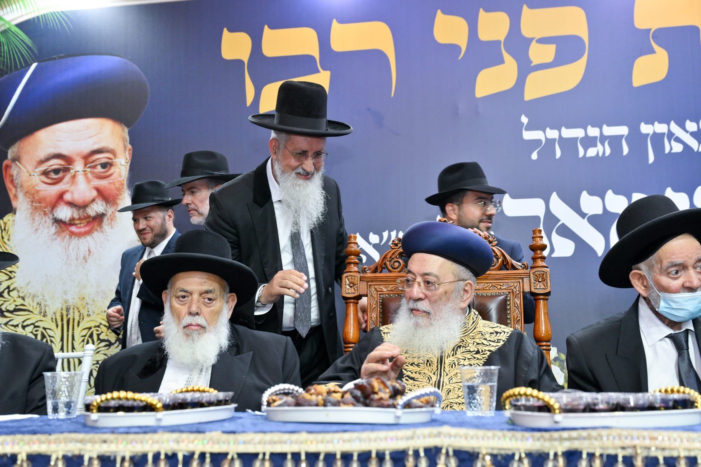 הקבלת פני רבו אצל הראשון לציון הגר"ש עמאר | צילום: שלומי בוארון