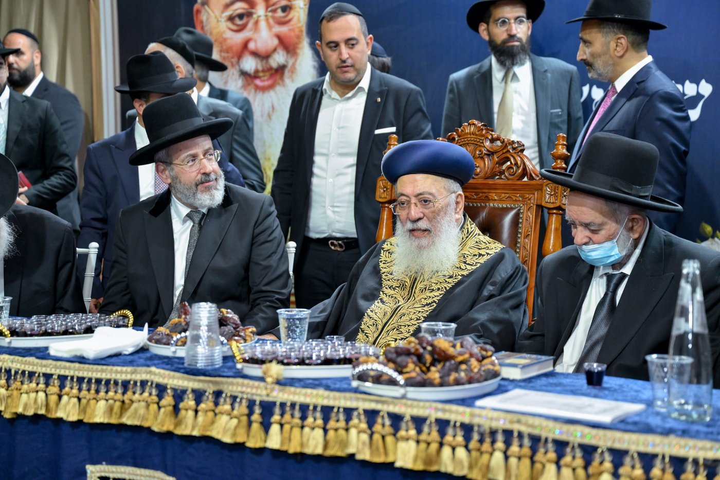 הקבלת פני רבו אצל הראשון לציון הגר"ש עמאר | צילום: שלומי בוארון