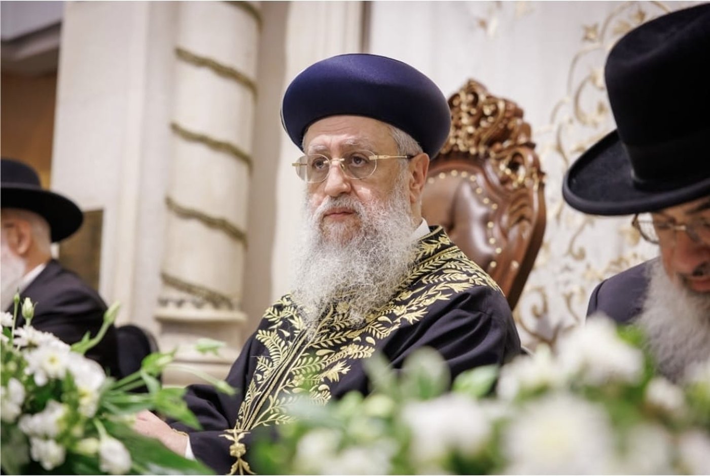 הקבלת פני רבו לראשון לציון הגר"ד יוסף