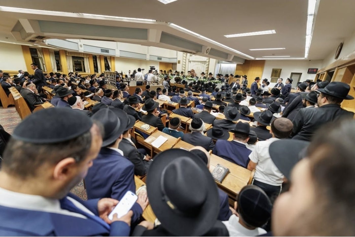 הקבלת פני רבו לראשון לציון הגר"ד יוסף