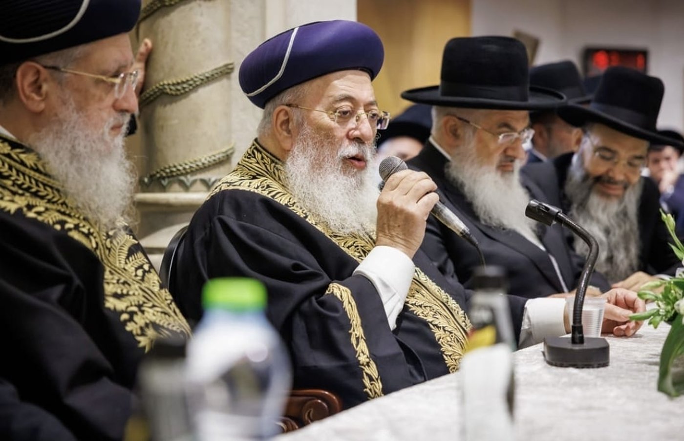 הקבלת פני רבו לראשון לציון הגר"ד יוסף