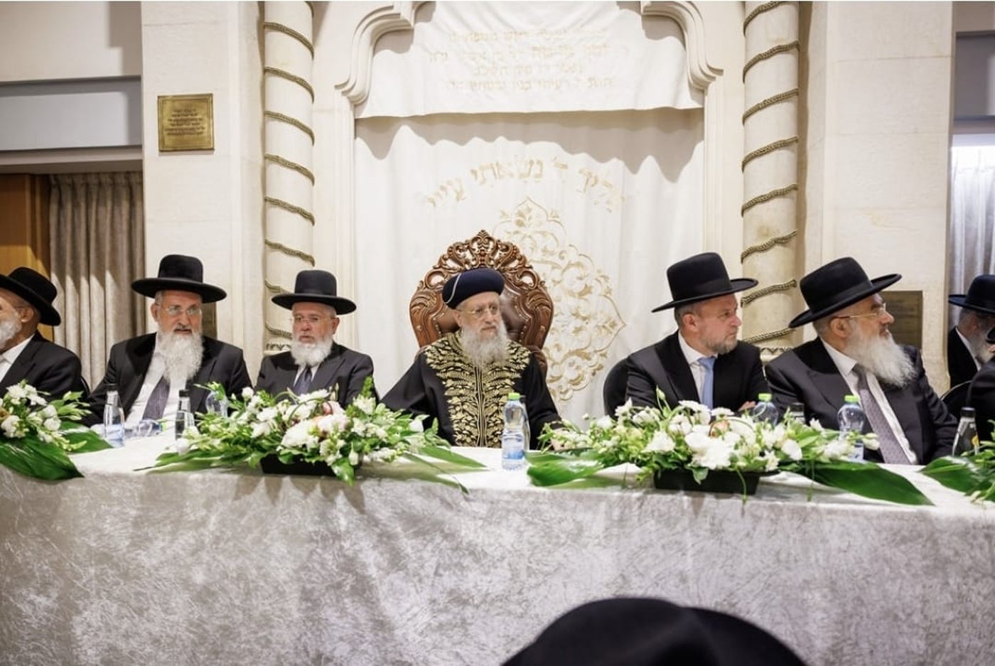 הקבלת פני רבו לראשון לציון הגר"ד יוסף