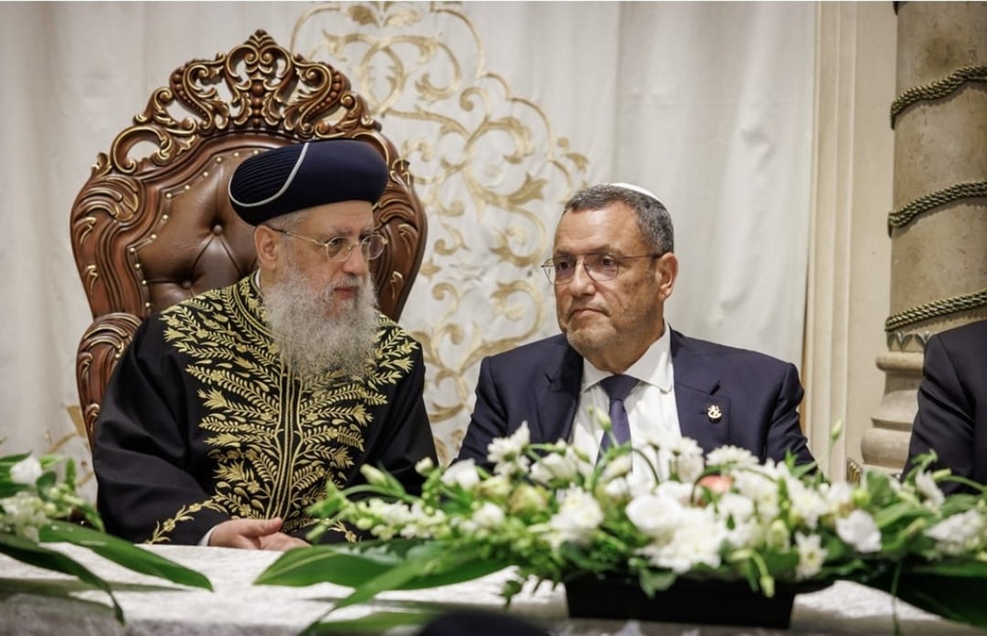 הקבלת פני רבו לראשון לציון הגר"ד יוסף