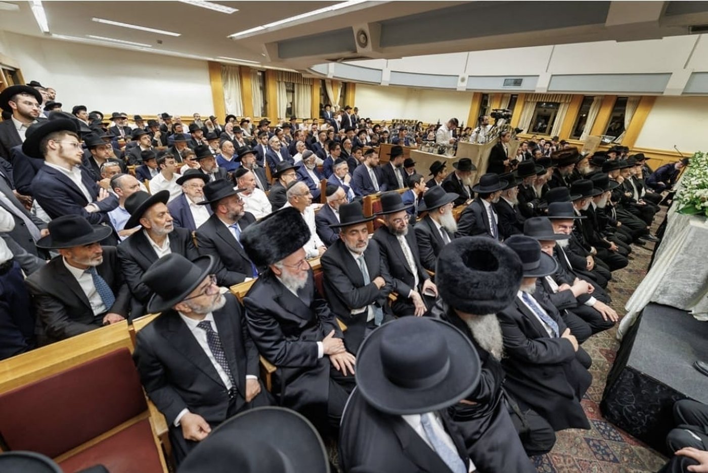 הקבלת פני רבו לראשון לציון הגר"ד יוסף