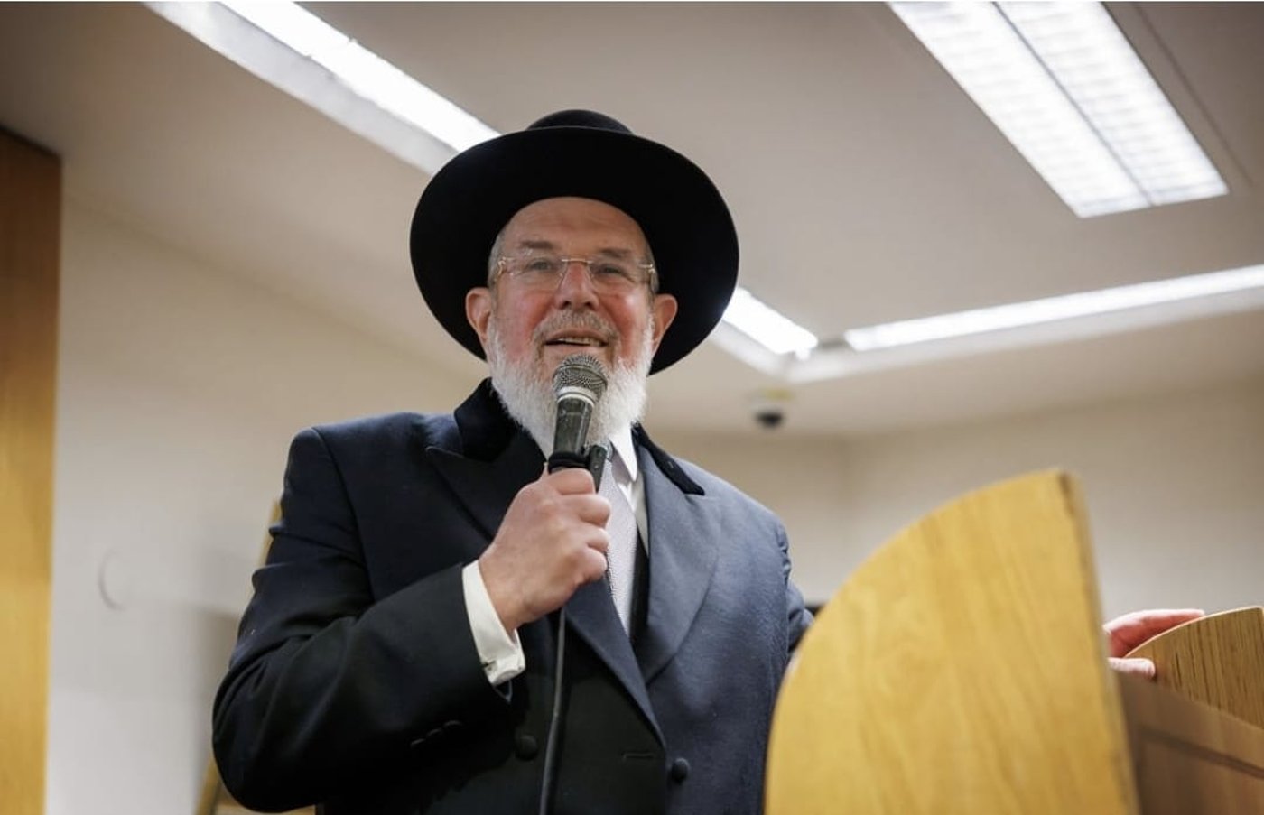 הקבלת פני רבו לראשון לציון הגר"ד יוסף