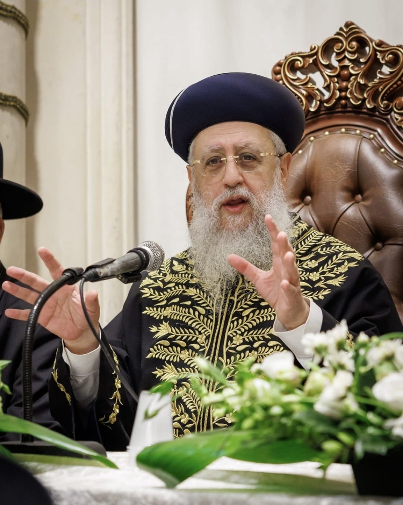 הקבלת פני רבו לראשון לציון הגר"ד יוסף