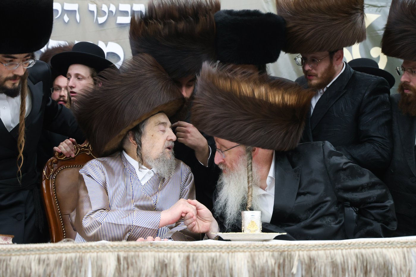 שמחת בית השואבה אצל הגאון הצדיק רבי יעקב מאיר שכטר שליט"א