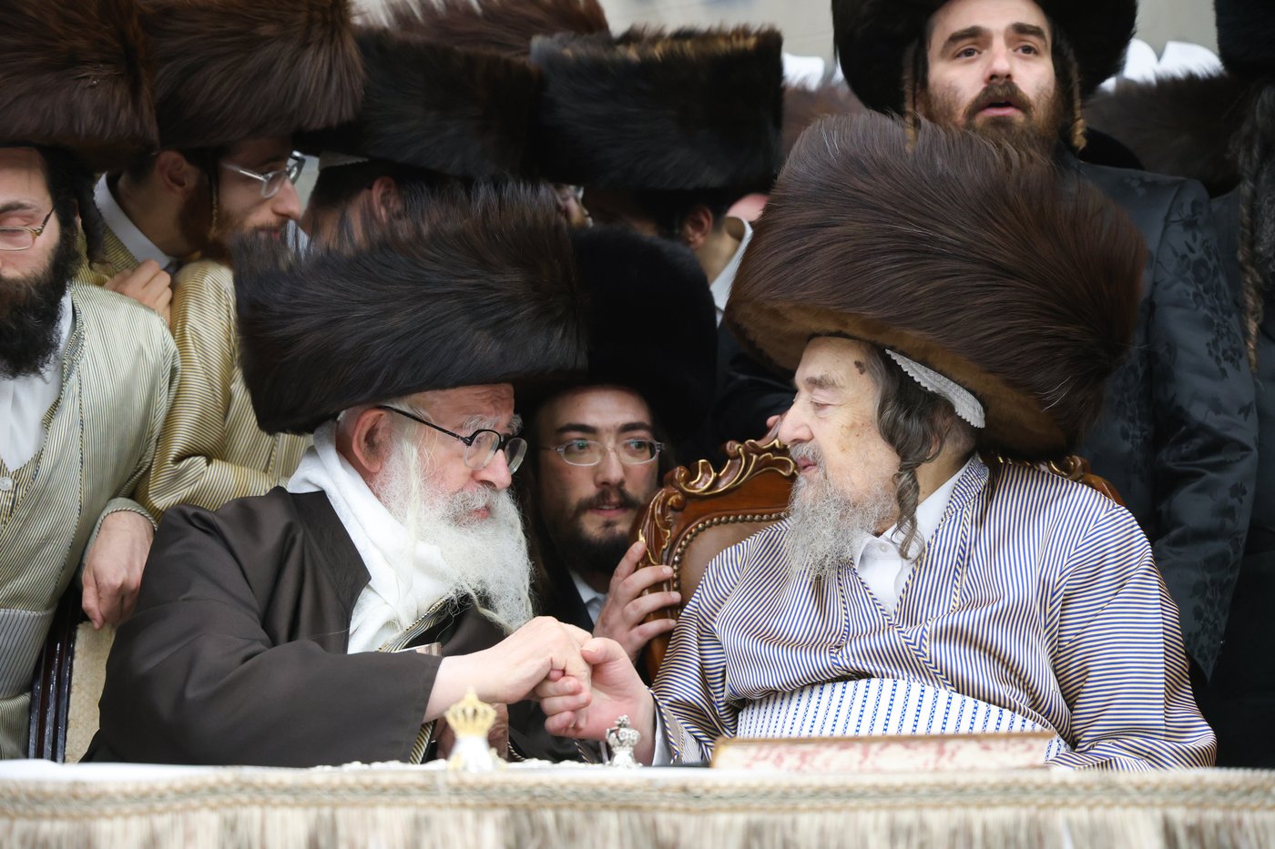 שמחת בית השואבה אצל הגאון הצדיק רבי יעקב מאיר שכטר שליט"א