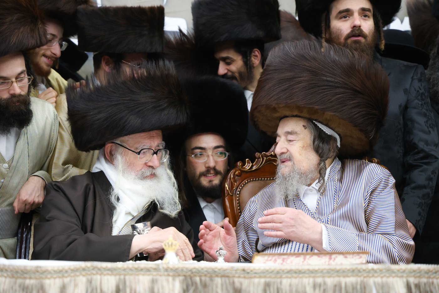 שמחת בית השואבה אצל הגאון הצדיק רבי יעקב מאיר שכטר שליט"א
