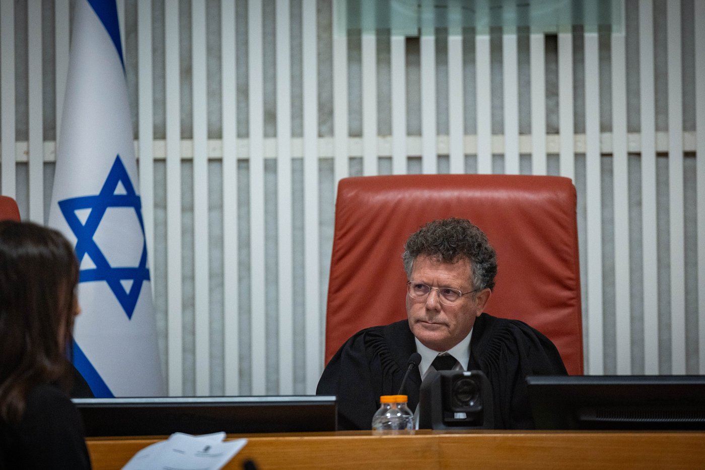 נשיא בית המשפט העליון יצחק עמית בדיון