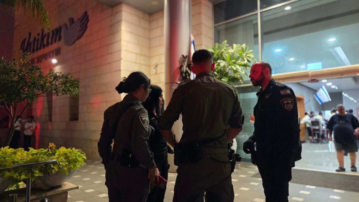 זירת השריפה במוסד הסיעודי בבני ברק