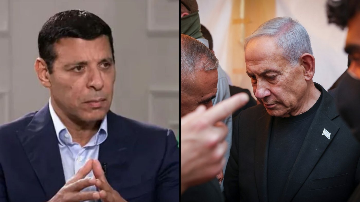מימין נתניהו, משמאל דחלאן