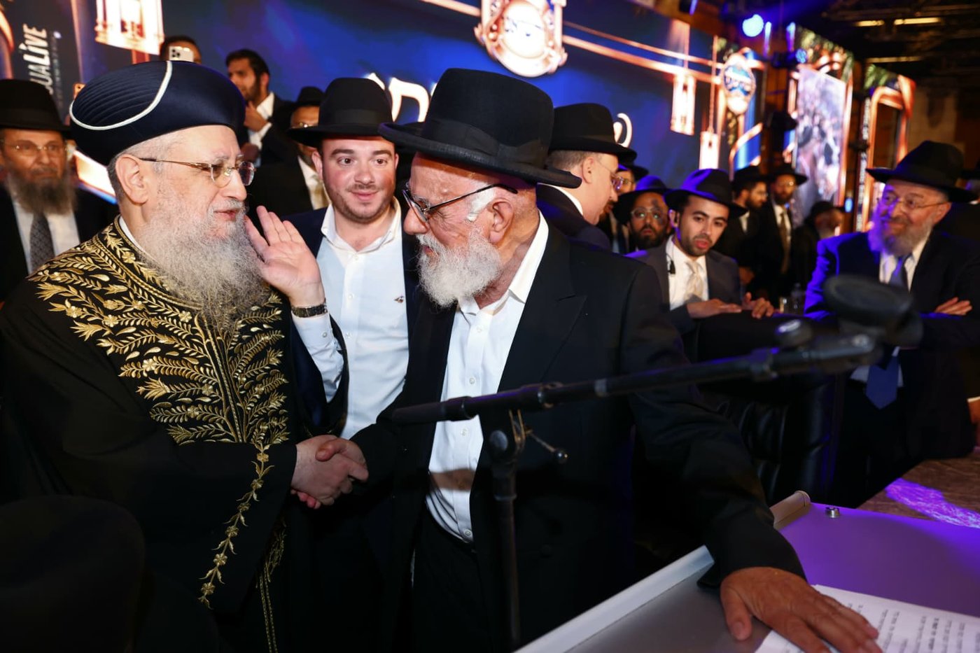 הקבלת פני רבו לכבוד הגאון רבי שלמה מחפוד שליט"א