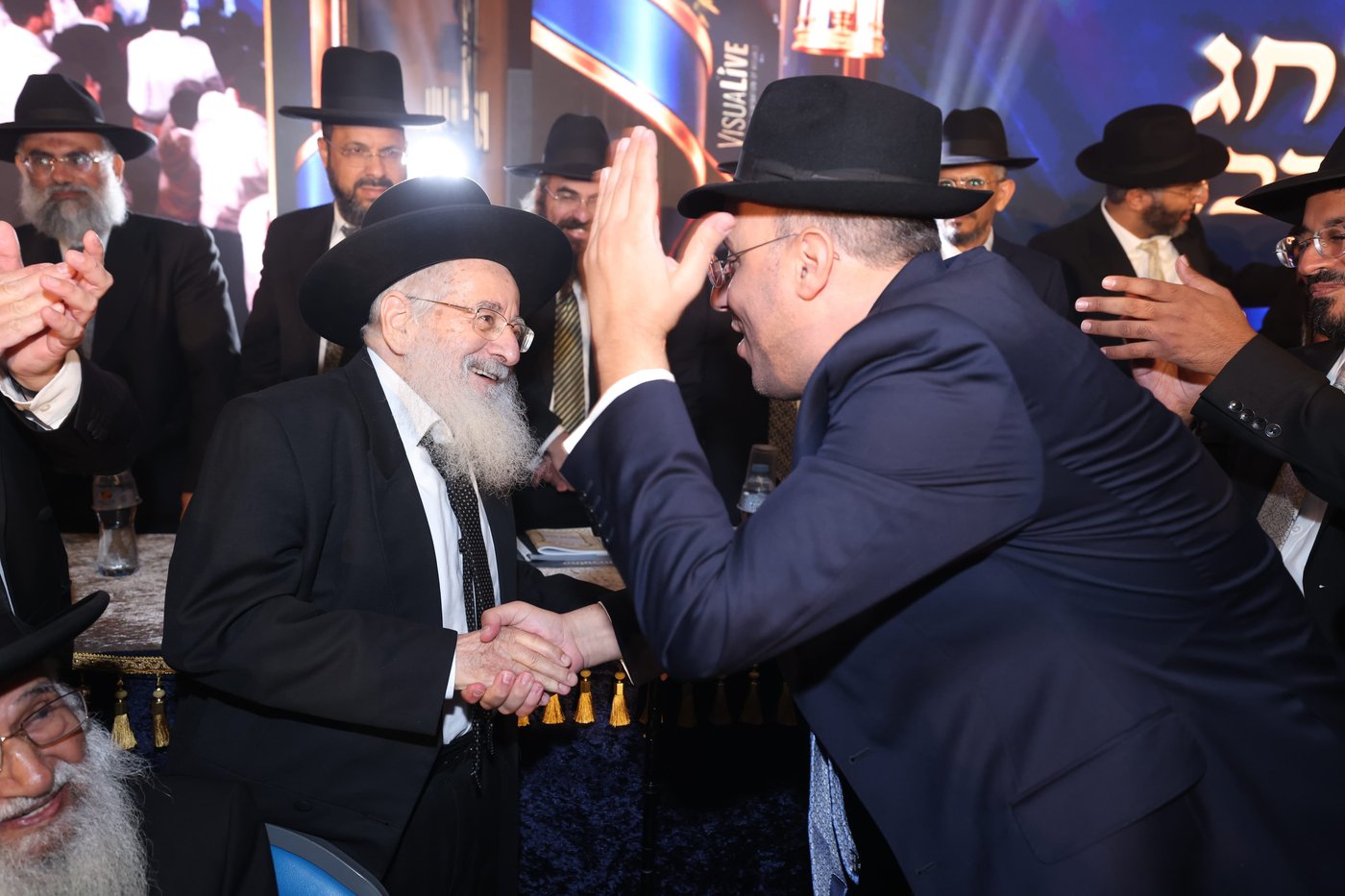 הקבלת פני רבו לכבוד הגאון רבי שלמה מחפוד שליט"א