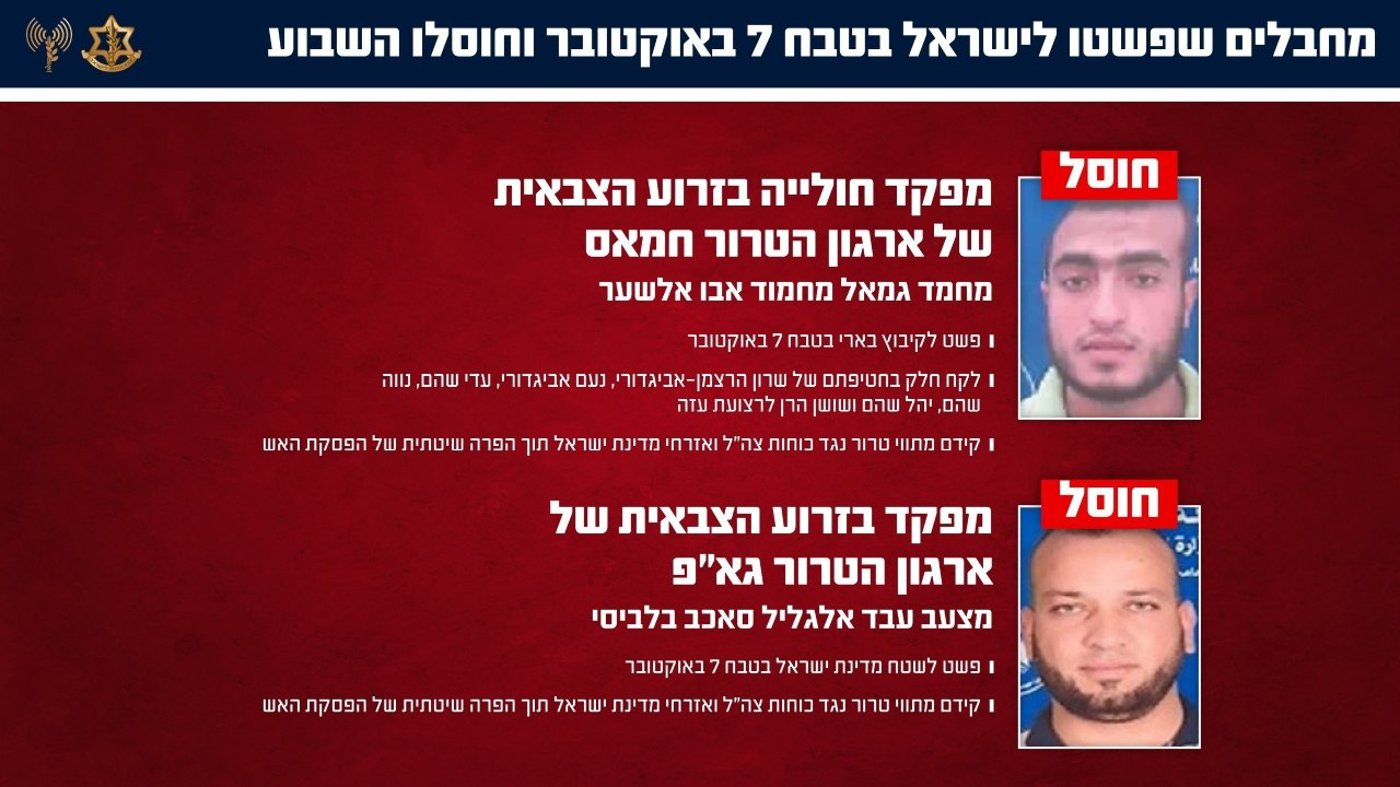 70 מחבלים חוסלו בספטמבר: ביניהם חוטפי משפחת אביגדורי